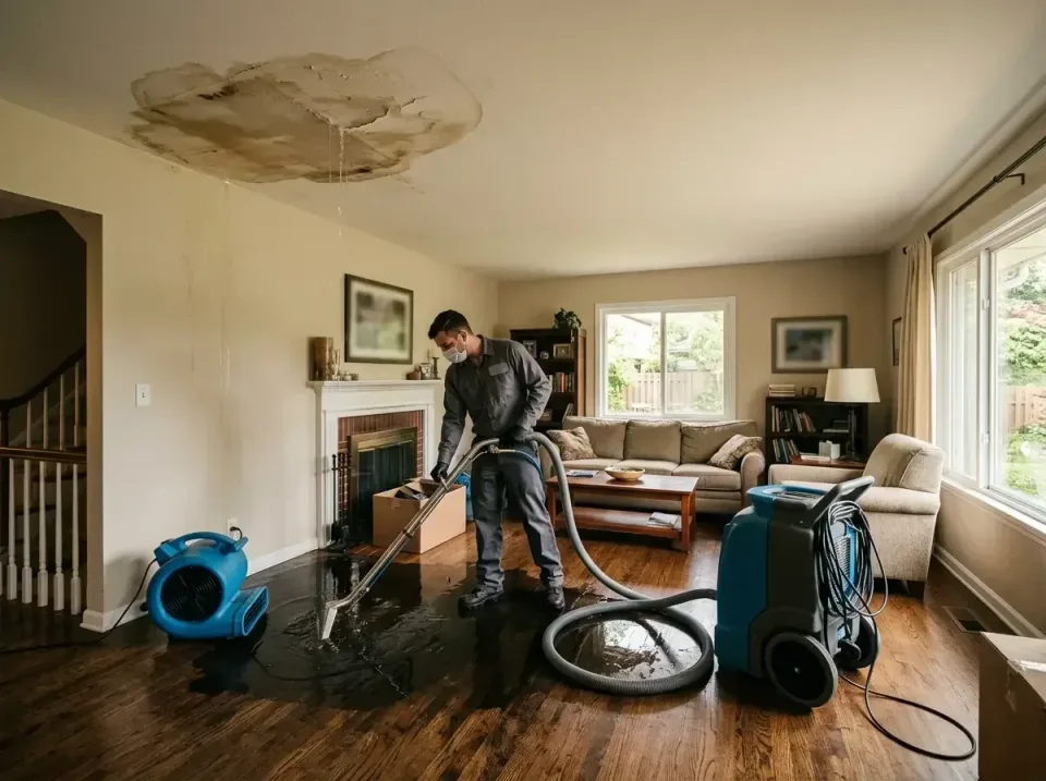 attic-pipe-burst-ceiling-drip-008 — frequently asked questions, Water Damage Restoration & Carpet Care in Crossett, AR